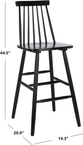 Vista 27 de Safavieh Home Collection Beaufort - Taburete de bar natural (30 pulgadas, 2 unidades)