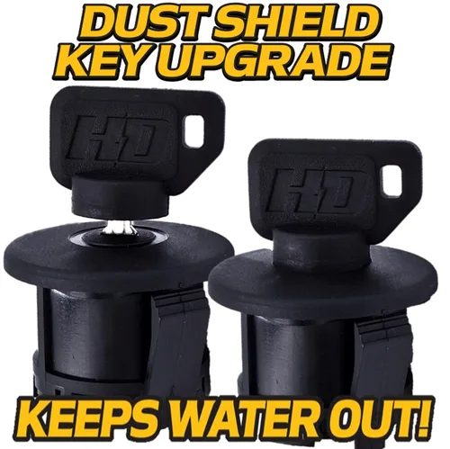 Vista 3 de HD Switch Kit de reconstrucción 925-06119C Interruptor de llave de encendido con llave de paraguas para Cub Cadet LT LTX LGT SLT GT GTX XT1 XT2