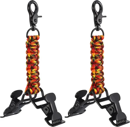 Vista 10 de Yingzhao 2 Pieces Firefighter Glove Clip for Work Safety Glove Holder Strap Belt Clip for Work Firefighter Rescue