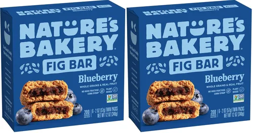 Vista 10 de Nature's Bakery - Barras de mora azul y higo, 2 oz, 6
