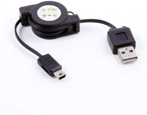 Vista 2 de Cargador USB 2.0+Cable de datos para Sony NWZ-E373 F NWZ-E374 F NWZ-E375 F Reproductor MP3