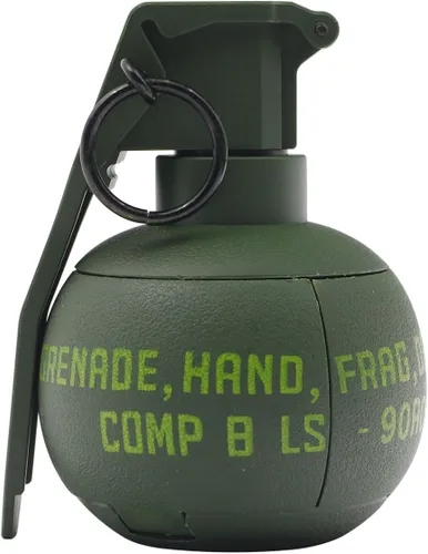 Vista 11 de Zhongren M67 Granadas de mano de plástico Juguete Maniquí Granada Modelo Tactcial Airsoft Paintball Ejército Juego de rol Prop para mayores de 15