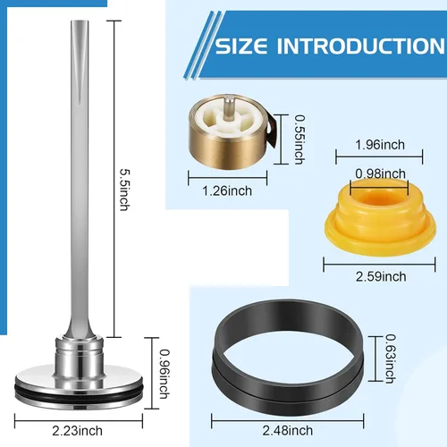 Vista 3 de Kit de juntas de piezas de herramientas de 9 piezas, pieza de pistola de clavos de aire, pistola de clavos, cinta de parachoques, junta tórica