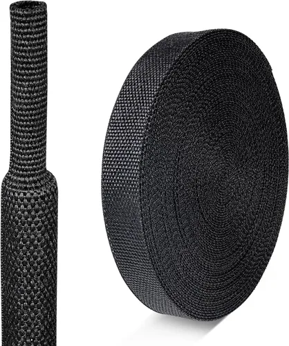 Vista 34 de Funda Termorretráctil para Cables 2:1 Manga de Cable Trenzada Retráctil de 1-1/8 Pulgadas ID-46ft Protección contra la Abrasión Tela Flexible