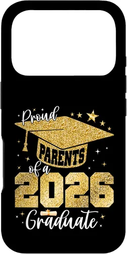 Vista 30 de Proud Parents of a Class of 2026 Graduate Senior Graduation Case for iPhone 16