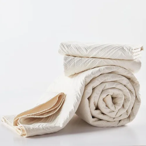 Vista 6 de Zzlpp Juego de ropa de cama tamaño Queen, colchas en relieve crema, colcha ligera de microfibra suave, colcha de cama para todas las estaciones