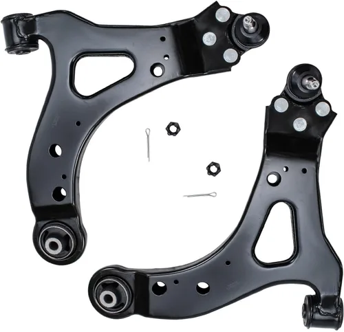 Vista 23 de Detroit Axle - Kit de brazos de control traseros de 2 piezas para Hyundai Accent 2000-2005, 2 brazos de control delantero inferiores de repuesto