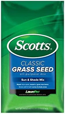 Scotts Classic Sun And Shade Grass Seed