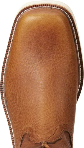 Vista 4 de Ariat Rambler Recon Western Boots - Botas de trabajo con punta cuadrada para hombre, marrón Bomber, talla única