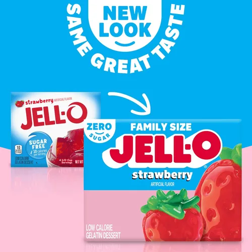 Vista 5 de Postre de gelatina sin azúcar Jell-O