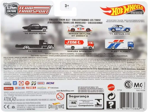 Vista 2 de Hot Wheels Team Transport Retro Rig