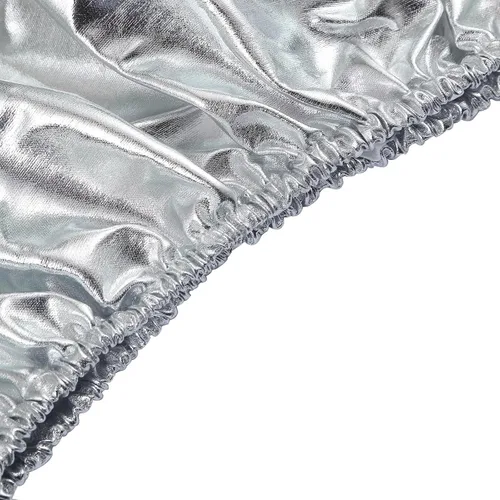 Vista 4 de Fundas de soporte de cilindro de fiesta para soportes de pedestal de cilindro de metal, cubierta de pedestal de cilindro elástico bronceador