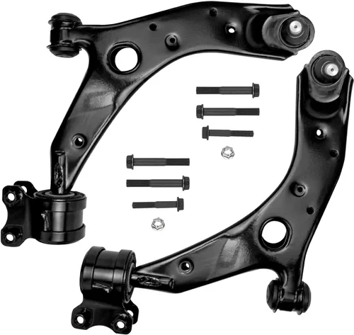 Vista 3 de Detroit Axle - Kit de brazos de control inferiores delanteros para Mazda 3 2004-2009, Mazda 5 2006-2017, 2 brazos de control inferiores con rótulas