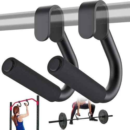 Vista 11 de Kipika 32" Ceiling Mounted Pull Up Bar - Heavy Duty, Highly Adjustable, Multifunctional Chin Up Bar - Home Gym System with Punching Bag Hanger and