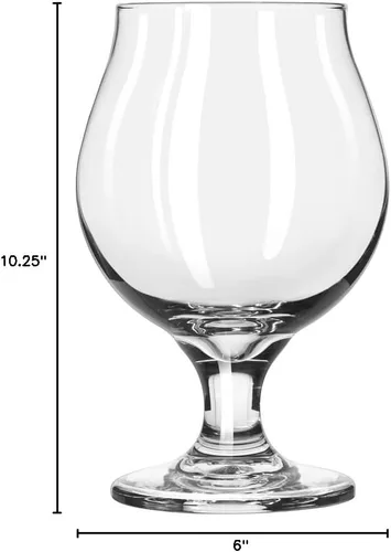 Vista 2 de Libbey 3817 Cervezas Belgas 10 onzas de vidrio degustador belga - 12 / CS