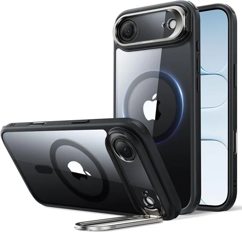 Vista 78 de ESR Funda para iPhone 15 Pro Max, Compatible con MagSafe, Funda Protectora Transparente de Grado Militar para iPhone 15 Pro Max, Funda de Teléfono