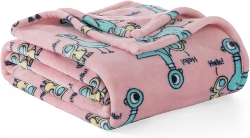 Vista 15 de Berkshire Peanuts® VelvetLoft® - Manta extragrande para niños con el adorable personaje de Snoopy de peluche, clase de arte de Snoopy de Peanuts