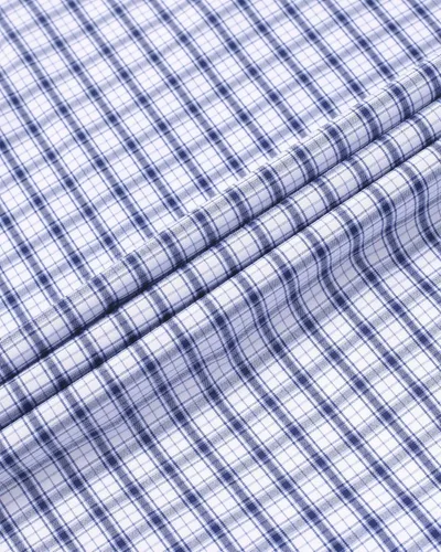 Vista 6 de Alimens & Gentle - Camisas a cuadros con botones para hombre, camisas de vestir de manga larga, de algodón, corte estándar