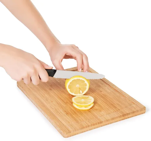 Vista 7 de OXO Good Grips - Tijeras multiusos de cocina y hierbas y buen agarre cuchillo dentado de 5 pulgadas