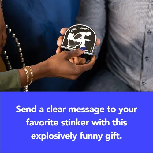 Vista 4 de Katamco The Original Toilet Timer (Classic), As Seen on Shark Tank. Funny Stocking Stuffer for Men, Husband, Dad, Son, Boyfriend.