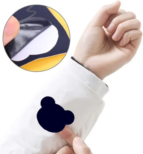 Vista 2 de Parche de reparación de chaqueta de 8 hojas parche autoadhesivo parche de tela de nailon para ropa de tienda de campaña