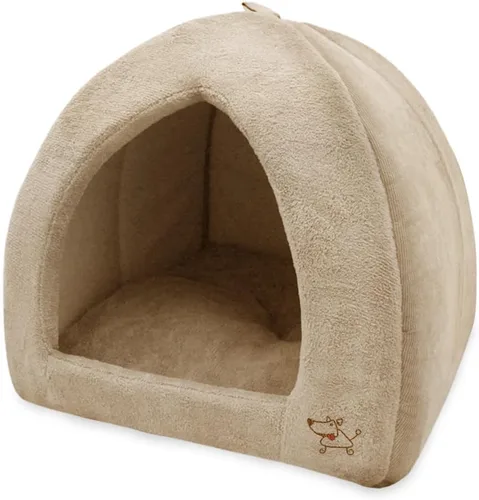 Vista 8 de Best Pet Supplies - Tienda de campaña para mascotas con cama suave para perros y gatos