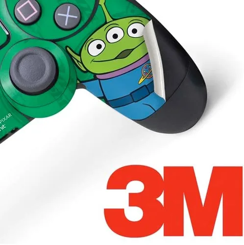 Vista 3 de Skinit Decal Gaming Skin Compatible with PS4 ProSlim Controller - Officially Licensed Disney Toy Story Alien Design