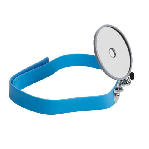 Vista 3 de Denshine Espejo de cabeza Reflector Médico Médico Examen Luz Médico Nariz Oído