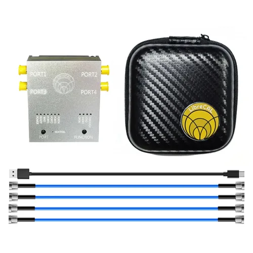 AURSINC LibreCAL LibreVNA Kits de calibración electrónica a juego, solo ser llamado por LibreVNA, con bolsa de almacenamiento