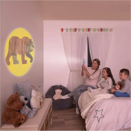 Vista 2 de Moonlite Mini proyector con 5 cuentos digitales clásicos de Eric Carle - Una nueva forma de leer historias juntos, juguetes y regalos de Eric Carle