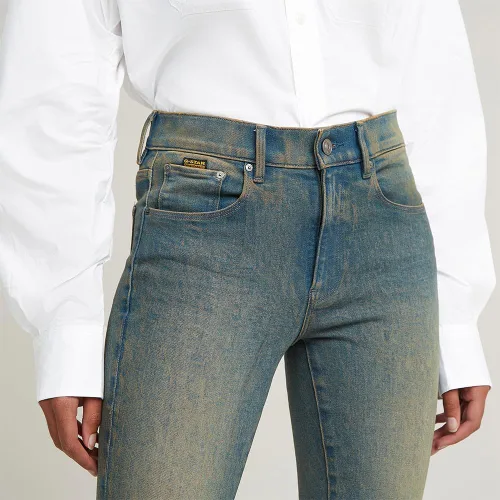 Vista 5 de G-Star Jeans ajustados Benwick Stretch Denim 3301 Contour High Rise Skinny para mujer