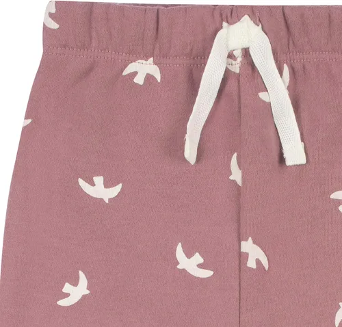Vista 5 de Gerber Conjunto de sudadera y pantalón deportivo de forro polar de 2 piezas para bebé niña