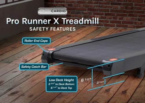 Vista 5 de Banda caminadora 3G Cardio Pro Runner