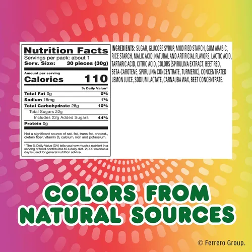 Vista 2 de TIC TAC CHEWY! Fruit Adventure Candy, Paquete a Granel de 24, Caramelos Masticables Afrutados, 1.8 oz Cada Uno (El Empaque Puede Variar)