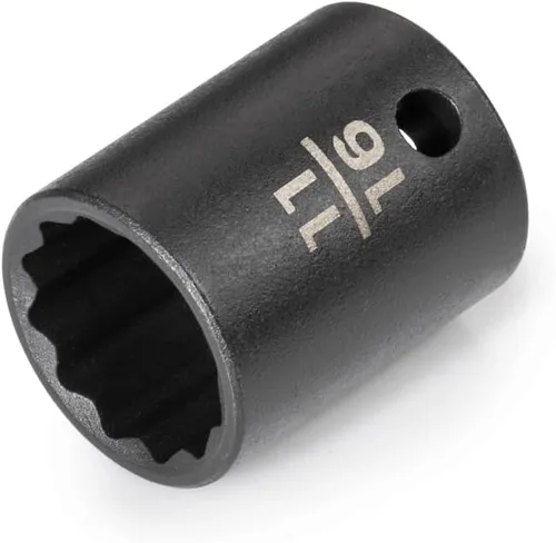 Vista 64 de TEKTON Unidad de 3/8 pulgadas x 1 pulgada 12 puntos de impacto SID12225