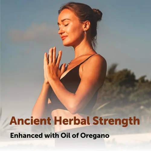 Vista 4 de Micro Ingredients Aceite de semilla negra de 3,000 mg, 120 cápsulas blandas Fórmula 2 en 1 con aceite de orégano, carvacrol y timoquinona A base