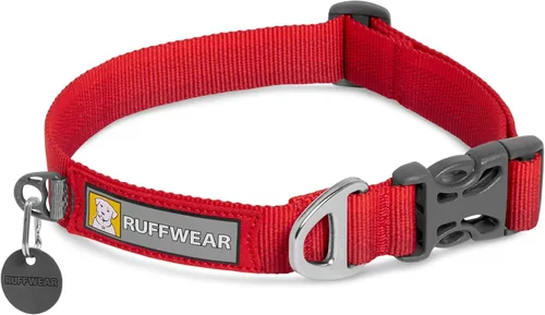 Vista 49 de Ruffwear, Front Range - Collar para perro, correa ajustable Tubelok, ligero, hebilla de liberación lateral, anillo en V de aluminio, duradero