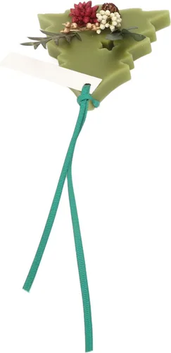 Vista 9 de 3 tabletas de aromaterapia, diferentes fragancias en forma de árbol de flores secas perfumadas cera para armario