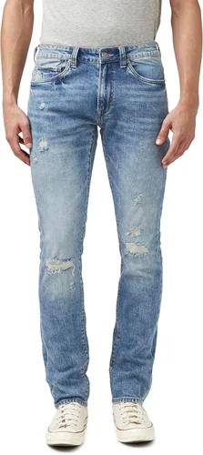 Buffalo David Bitton pantalones vaqueros elásticos delgados para hombre