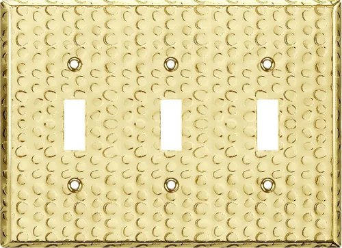 Vista 45 de LIDER Placa de Pared de Metal para Interruptor de Luz de Palanca, Cubierta de Interruptor de Acero Inoxidable, Resistente a la Corrosión