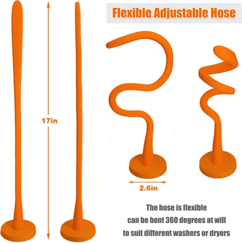 Vista 4 de Soporte y Tapón para Puerta de Lavadora de Carga Frontal - Soporte Magnético para Puerta de Lavadora con Base Magnética de 2.6 Pulgadas, Tapón
