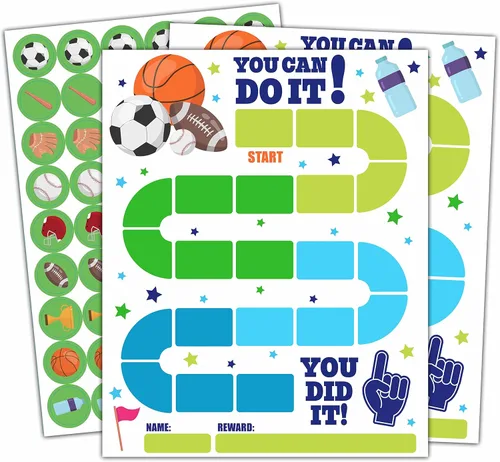 Vista 16 de 10 Tablas de Recompensas de Astronautas del Espacio Exterior con 216 Calcomanías Redondas, Tabla de Comportamiento de Incentivos para Niños en Casa