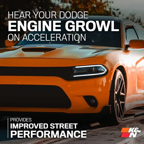 Vista 7 de Sistema de admisión de aire frío de alto rendimiento K&N, con filtro