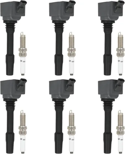 Vista 40 de ECCPP UF237 6 bobinas de encendido con 6 bujías de iridio para Tracker/XL-7 Grand Vitara V6 2004-2007 2.5L E525A GN10350 50072