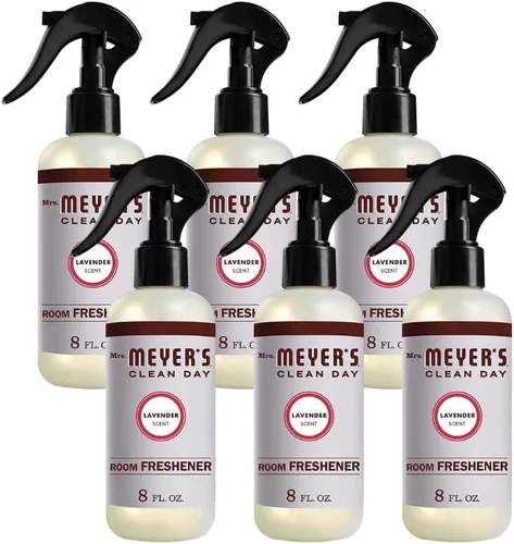 Mrs. Meyer's Clean Day - Ambientador - Lavanda, 8 onzas líquidas (paquete de 6)