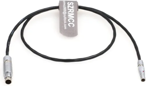 Vista 5 de SZRMCC Teradek RT Latitude MDR.M 4 pines a Fischer 3 pines Run Stop Cable para cámara ARRI Alexa Mini/Amira
