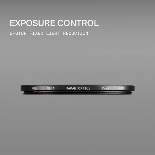 Vista 3 de Gobe Filtro de lente ND ND64 (6 Stop) de 1.457 in (2 picos)