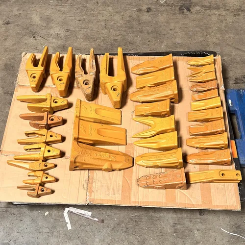 Vista 2 de 1U3352 1U-3352 Rock Bucket Dientes Rock 9J2358 Pines, 8E6359 Retenedor Se adapta a Caterpillar J350