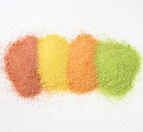 Vista 6 de Silly Stix - Pajitas de caramelo rellenas, bolsa de 2.75 onzas, paquete de 6, variedad de sabores, ponche tropical, naranja, cereza y uva, diversión