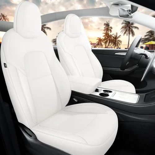 Vista 14 de Funda de asiento impermeable para Tesla Model 3 2017, 2018, 2019, 2020, 2021, 2022, 2023, color negro, modelo 3
